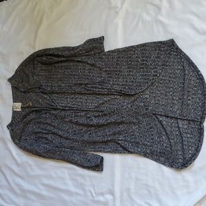 Haute Project Grey Lightweight Cardigan